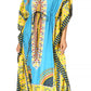 Sakkas Mera Women's Long Loose Short Sleeve Summer Casual Caftan Kaftan Dress