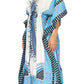 Sakkas Mera Women's Long Loose Short Sleeve Summer Casual Caftan Kaftan Dress