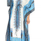 Sakkas Mera Women's Long Loose Short Sleeve Summer Casual Caftan Kaftan Dress