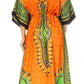 Sakkas Mera Women's Long Loose Short Sleeve Summer Casual Caftan Kaftan Dress