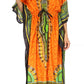 Sakkas Mera Women's Long Loose Short Sleeve Summer Casual Caftan Kaftan Dress
