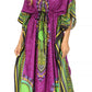 Sakkas Mera Women's Long Loose Short Sleeve Summer Casual Caftan Kaftan Dress
