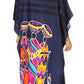 Sakkas Mera Women's Long Loose Short Sleeve Summer Casual Caftan Kaftan Dress