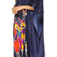 Sakkas Mera Women's Long Loose Short Sleeve Summer Casual Caftan Kaftan Dress