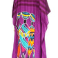 Sakkas Mera Women's Long Loose Short Sleeve Summer Casual Caftan Kaftan Dress