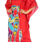 Sakkas Mera Women's Long Loose Short Sleeve Summer Casual Caftan Kaftan Dress