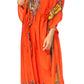 Sakkas Mera Women's Long Loose Short Sleeve Summer Casual Caftan Kaftan Dress