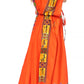 Sakkas Mera Women's Long Loose Short Sleeve Summer Casual Caftan Kaftan Dress