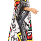 Sakkas Mera Women's Long Loose Short Sleeve Summer Casual Caftan Kaftan Dress
