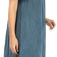 Sakkas Desma Women Casual Loose Summer off  Shoulder Midi Boho Dress Cover-up