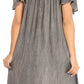Sakkas Desma Women Casual Loose Summer off  Shoulder Midi Boho Dress Cover-up