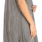 Sakkas Desma Women Casual Loose Summer off  Shoulder Midi Boho Dress Cover-up