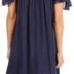 Sakkas Desma Women Casual Loose Summer off  Shoulder Midi Boho Dress Cover-up