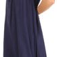 Sakkas Desma Women Casual Loose Summer off  Shoulder Midi Boho Dress Cover-up