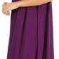 Sakkas Desma Women Casual Loose Summer off  Shoulder Midi Boho Dress Cover-up