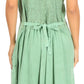 Sakkas Lila Women's Midi Sleeveless Floral Boho Casual Rayon Dress Adjustable