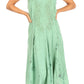 Sakkas Lila Women's Midi Sleeveless Floral Boho Casual Rayon Dress Adjustable
