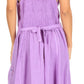 Sakkas Lila Women's Midi Sleeveless Floral Boho Casual Rayon Dress Adjustable