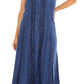 Sakkas Diana Women's Maxi Sleeveless Stonewashed Long Boho Casual Dress Rayon