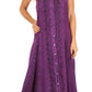Sakkas Diana Women's Maxi Sleeveless Stonewashed Long Boho Casual Dress Rayon