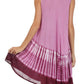 Sakkas Stripe Tie Dye Tank Sheath Dress / Cover Up