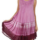 Sakkas Stripe Tie Dye Tank Sheath Dress / Cover Up