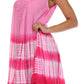 Sakkas Stripe Tie Dye Tank Sheath Dress / Cover Up