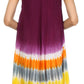 Sakkas Stripe Tie Dye Tank Sheath Dress / Cover Up