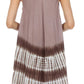 Sakkas Stripe Tie Dye Tank Sheath Dress / Cover Up