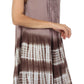 Sakkas Stripe Tie Dye Tank Sheath Dress / Cover Up
