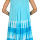 Sakkas Stripe Tie Dye Tank Sheath Dress / Cover Up