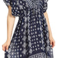 Sakkas Denika - Vestido midi de verano con estampado azteca y cuello en V