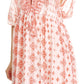 Sakkas Denika - Vestido midi de verano con estampado azteca y cuello en V