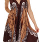 Sakkas Isis Silky Halter Dress