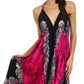 Sakkas Isis Silky Halter Dress