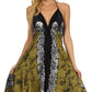Sakkas Isis Silky Halter Dress