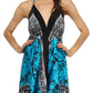 Sakkas Isis Silky Halter Dress
