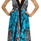 Sakkas Isis Silky Halter Dress