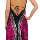 Sakkas Isis Silky Halter Dress