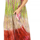 Sakkas Mika Ombre Floral Caftan Dress