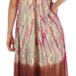 Sakkas Mika Ombre Floral Caftan Dress