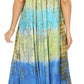 Sakkas Mika Ombre Floral Caftan Dress