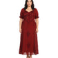 Sakkas Bridget Embroidered Renaissance Dress