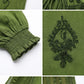 Sakkas Bridget Embroidered Renaissance Dress