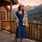 Sakkas Bridget Embroidered Renaissance Dress