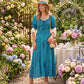 Sakkas Bridget Embroidered Renaissance Dress