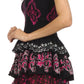 Sakkas Raji Batik Hem Tunic Short Dress