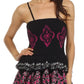 Sakkas Raji Batik Hem Tunic Short Dress
