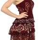Sakkas Raji Batik Hem Tunic Short Dress