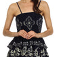 Sakkas Raji Batik Hem Tunic Short Dress